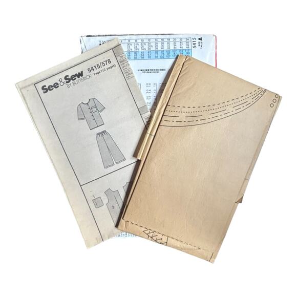 See & Sew Now 5415 Misses' Petite Top & Split Skirt Pattern - Size 6-14 - Picture 5 of 5